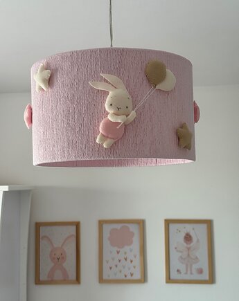 Lampa w króliczki do pokoju dziewczynki, Boholine