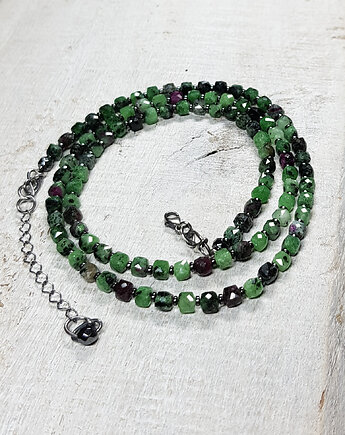 Zoisyt z rubinem s197, JanArt