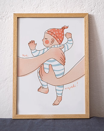 Plakat Na Rączki, Studio Paprotka