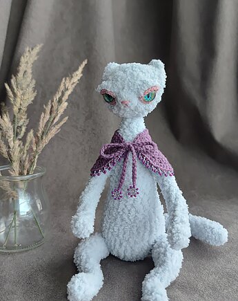 Kot Strażnik Wrzosowisk autorska figurka dekoracja, Not only cute crafts