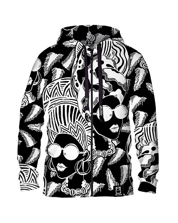 Męska Bluza Expres Zamek DR.CROW African Woman, DrCrow