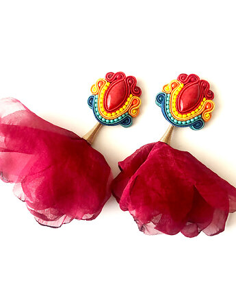 Sutaszowe kolczyki ASILA _ kolekcja 2025, Sylwia Żak