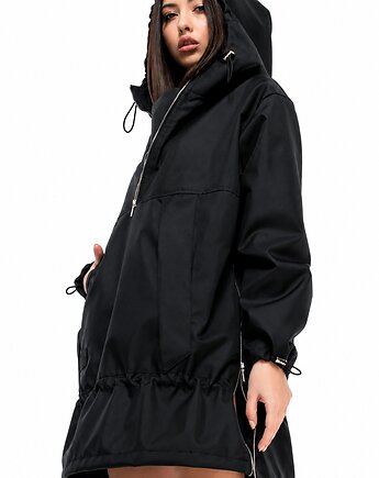 Kurtka wiatrówka typu anorak wersja longline, REST Factory