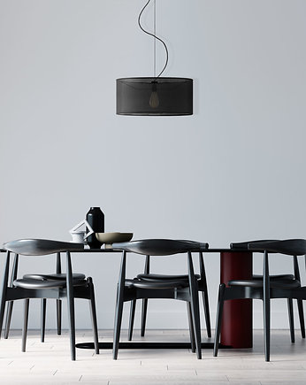 Designerska lampa wisząca do kuchni z ażurowym kloszem 40 cm HAJFA AŻUR, LYSNE