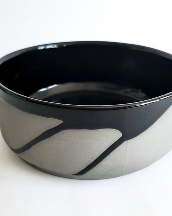 Matowa miska ceramiczna czarna, Pracownia Unikatu