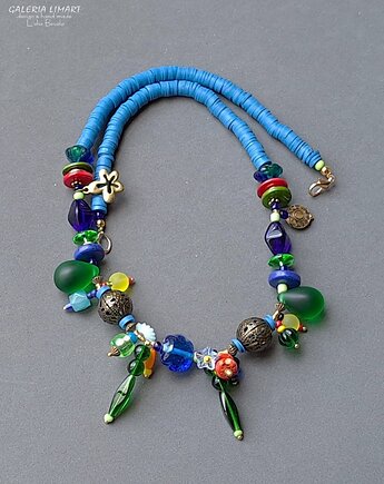 Zabawny naszyjnik dla kogoś z fantazją Unikalny prezent ręcznie robiony, Galeria Limart