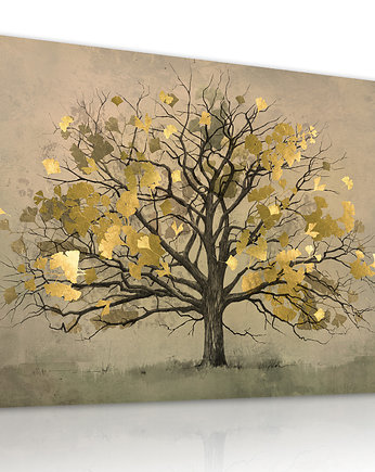 Obraz na płótnie do salonu z drzewem, LUdesign gallery
