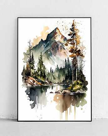 Plakat Nad Lustrem Górskiej Tamy, Harvest Maison