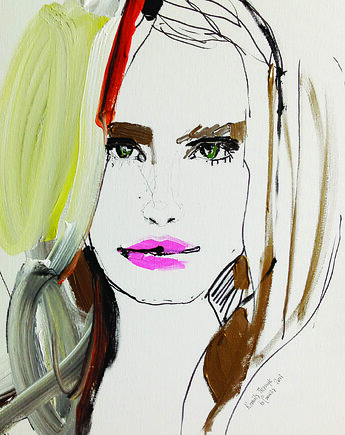 Plakat reprodukcja certyfikat 30x40  Kamila Stefania Tkaczyk, Kamila Stefania Tkaczyk
