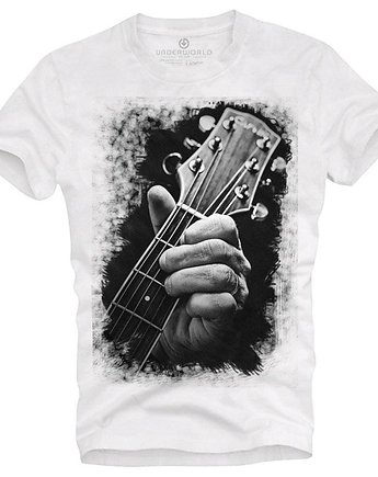 T-shirt męski UNDERWORLD Guitar head, UNDERWORLD