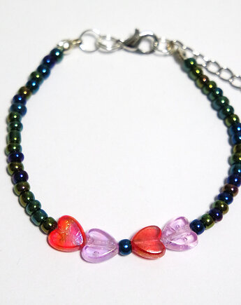 Bransoletka serca 2 - kolekcja Starlight, yenoo