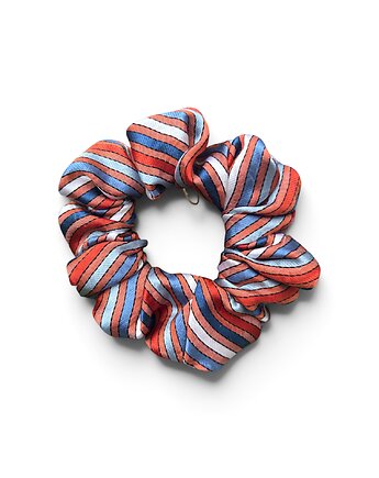 Jedwabna gumka scrunchie z upcyclingu, Lush from trash