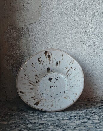 Miska biała w ciapki, MOM S HANDMADE