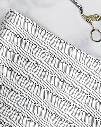 Papier pakowy  biały 3 arkusze, Wrap and Pack