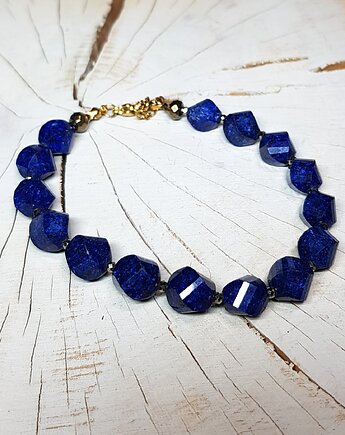 Bransoletka lapis lazuli ( b36), JanArt