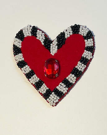 Serce broszka, migotka shop
