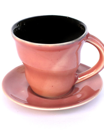 filizanka do kawy(espresso) SMUGGI, pudrowy róż, Pracownia Unikatu