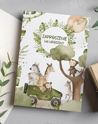 Zaproszenie na urodziny dziecka kartka HK11, TamTamTu