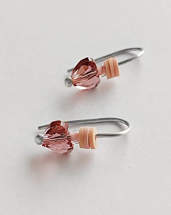 Kolczyki serduszko, Katarzyna Kaminska ART