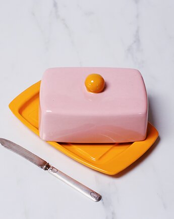 Maselnica ceramiczna Candy Orange, Naturalnie, Z Gliny
