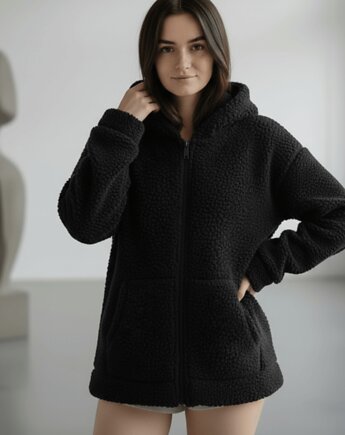 Kurtka Bluza 100% Merino Teddy Baranek, Poppi