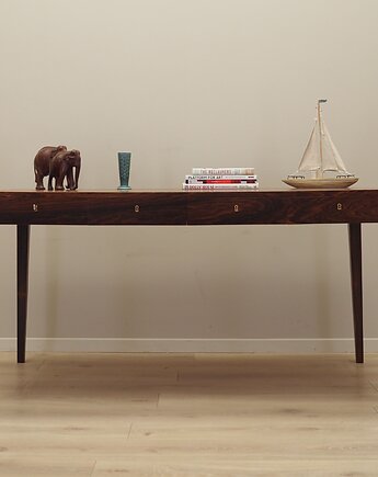 Biurko palisandrowe, lata 60, Severin Hansen, Haslev M, Przetwory design