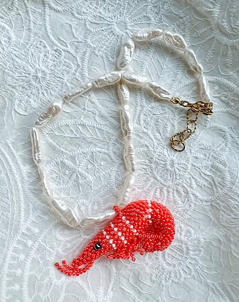 Naszyjnik  Krewetka, MaLa Jewellery