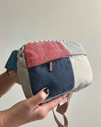 Nerka patchworkowa granatowo-czerwona, Dom Artystyczny