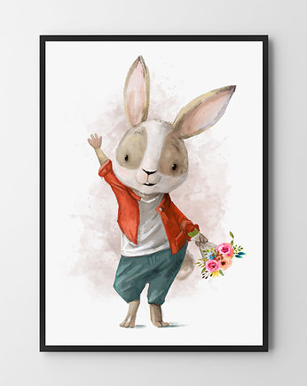 Zakochany Króliczek - plakat, HOG STUDIO