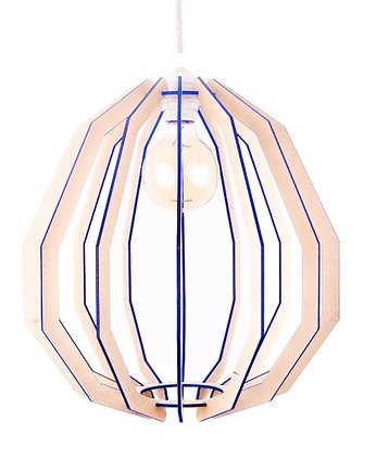 Kolorowa lampa do salonu w stylu skandynawskim, smxdsgn