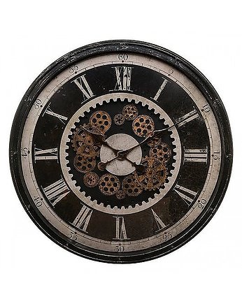 Zegar Wiszący Zegar Ścienny Koła Zębate 76 cm, OSOBY - Prezent dla teściowej