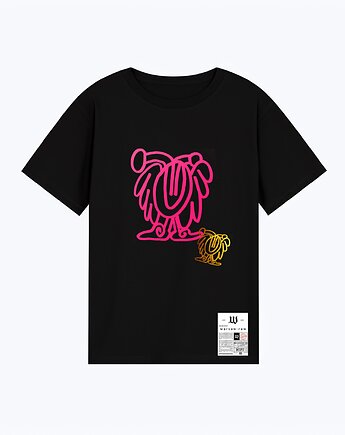 T-Shirt bawełniany 'Niebieski Robi Kreski', Warsaw Raw