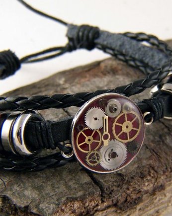 Mechaniczna bransoletka unisex 121, Zegarynki