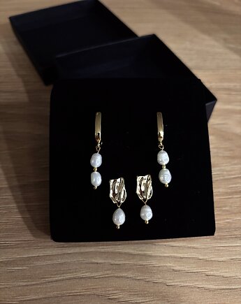 Kolczyki pozłacane x2 na zamówienie, Chmolowska Jewellery