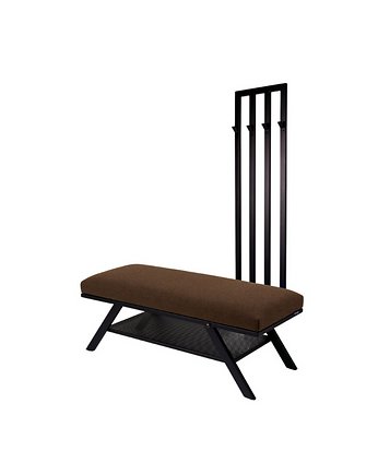Ławka z Wieszakiem Hol Wiatrołap Biuro Przedpokoju  Kolory Rozmiary LGM-189, EMRA WOOD DESIGN