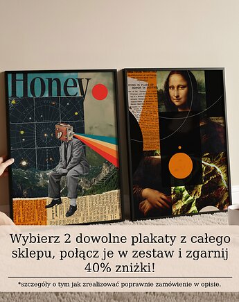 Zestaw 2 plakatów - WYBIERZ DOWOLNIE Z CAŁEGO SKLEPU - Druk Pigmentowy, DAPIDOKA