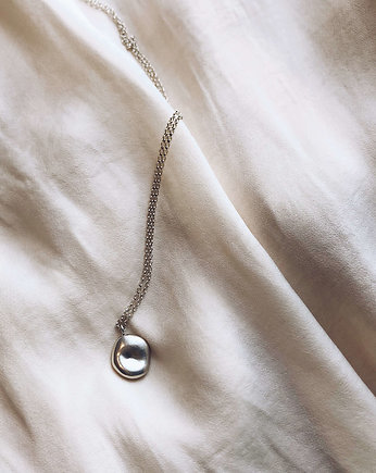 Medium Liquid Necklace (silver), Unikke Design