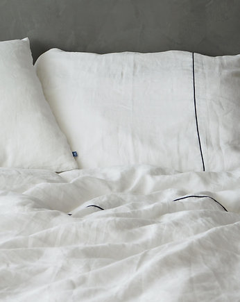 Naturalna pościel lniana biała (komplet), IL LETTO