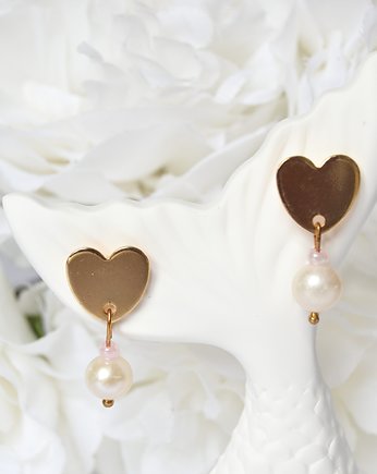 Kolczyki pozłacane Mary, Kamari Jewels