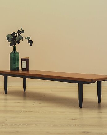 Sideboard tekowy, niski stolik duński, lata 70., Przetwory design