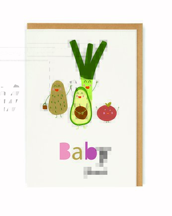 Baby shower / wegański, adnama.studio