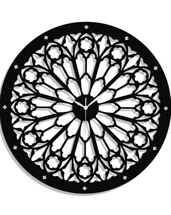 Dekoracyjny zegar ażurowy, NOTRE DAME, GOTHIC STYLE,60 cm, ORNAMENTI