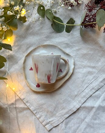 Zestaw do espresso HEARTS, JD loves CERAMICS