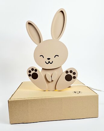 Lampka ZAJĄC, DekoDrewno