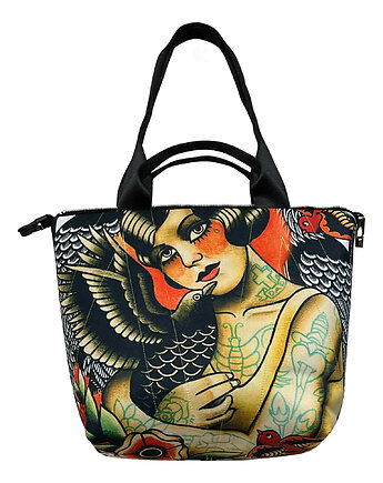 Art MIMA bag SHORT & Szymon Kurpiewski print, MIMAbags