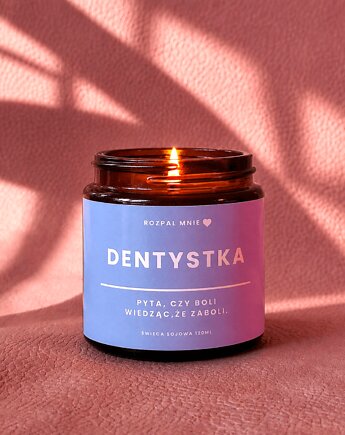 Świeca zapachowa DENTYSTKA, SOy