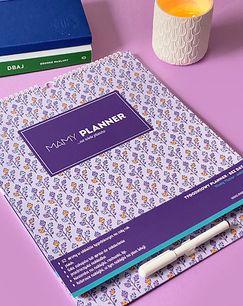 MAMY planner ścienny tygodniowy niedatowany, MaMy Kalendarz