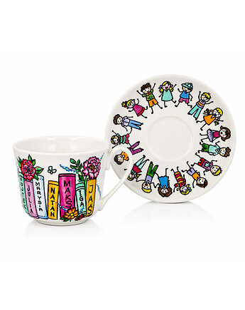 Filiżanka dla nauczyciela KSIĄŻKI, ka.linea