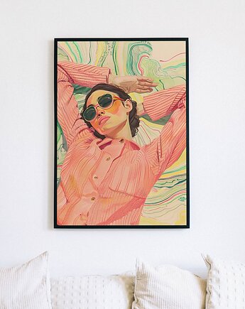 Plakat - Zrelaksowana, Harry Monkey