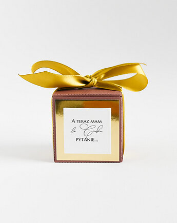 Prośba o świadkowanie pudełeczko dla druhny, Papiernik